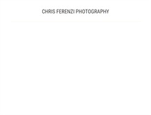 Tablet Screenshot of chrisferenzi.com
